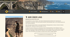 Desktop Screenshot of personal-scout-tours.de